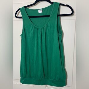 Green Sleeveless Top